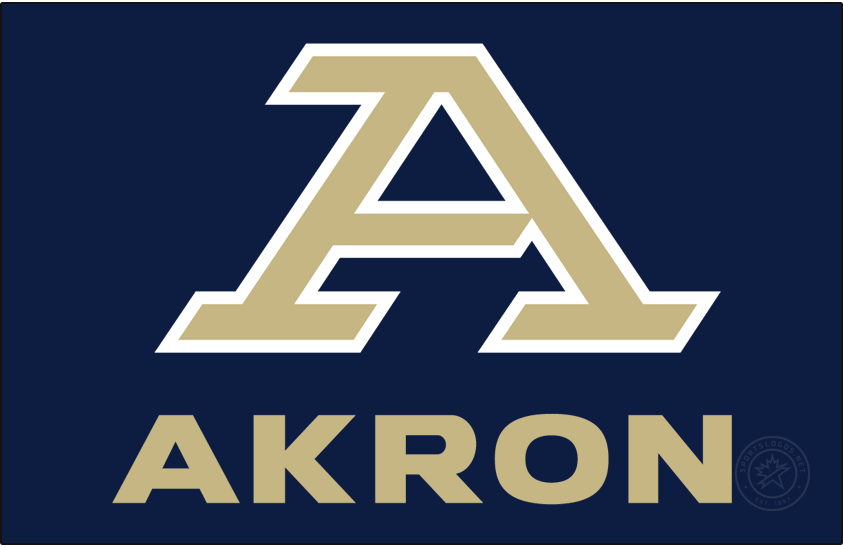 Akron Zips 2022-Pres Alt on Dark Logo v2 diy iron on heat transfer